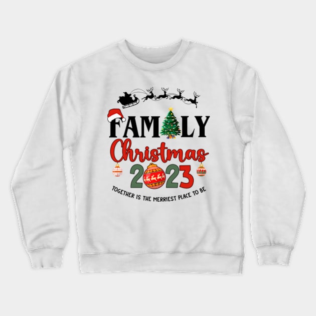 2023 Matching Family Christmas Crewneck Sweatshirt by JanaeLarson